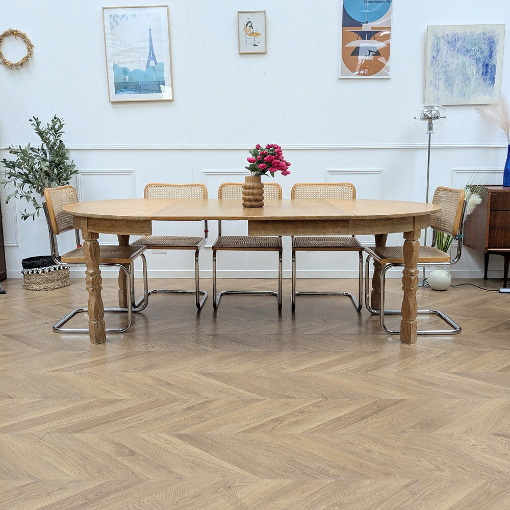 H. Kjaernulf extendable dining table