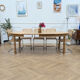 H. Kjaernulf extendable dining table