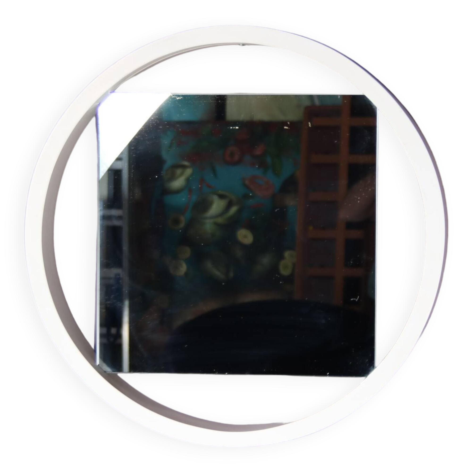 Miroir « DZ84 » des années 1950 par Benno Premsela pour Spectrum, Pays-Bas