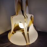 Vintage blown glass pendant lamp/chandelier