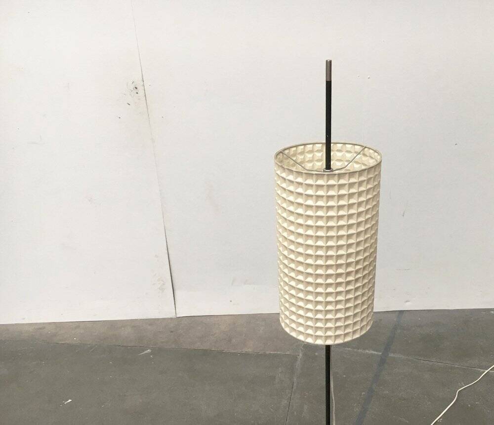East German tripod floor lamp by Rudolf Arnold, mid-century, 1960s.