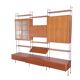 Hilker Omnia walnut wall system – 1960s