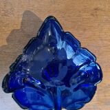 Cobalt blue leaf cup