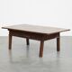 Antique Southern European Chestnut Coffee Table from the 18th Century