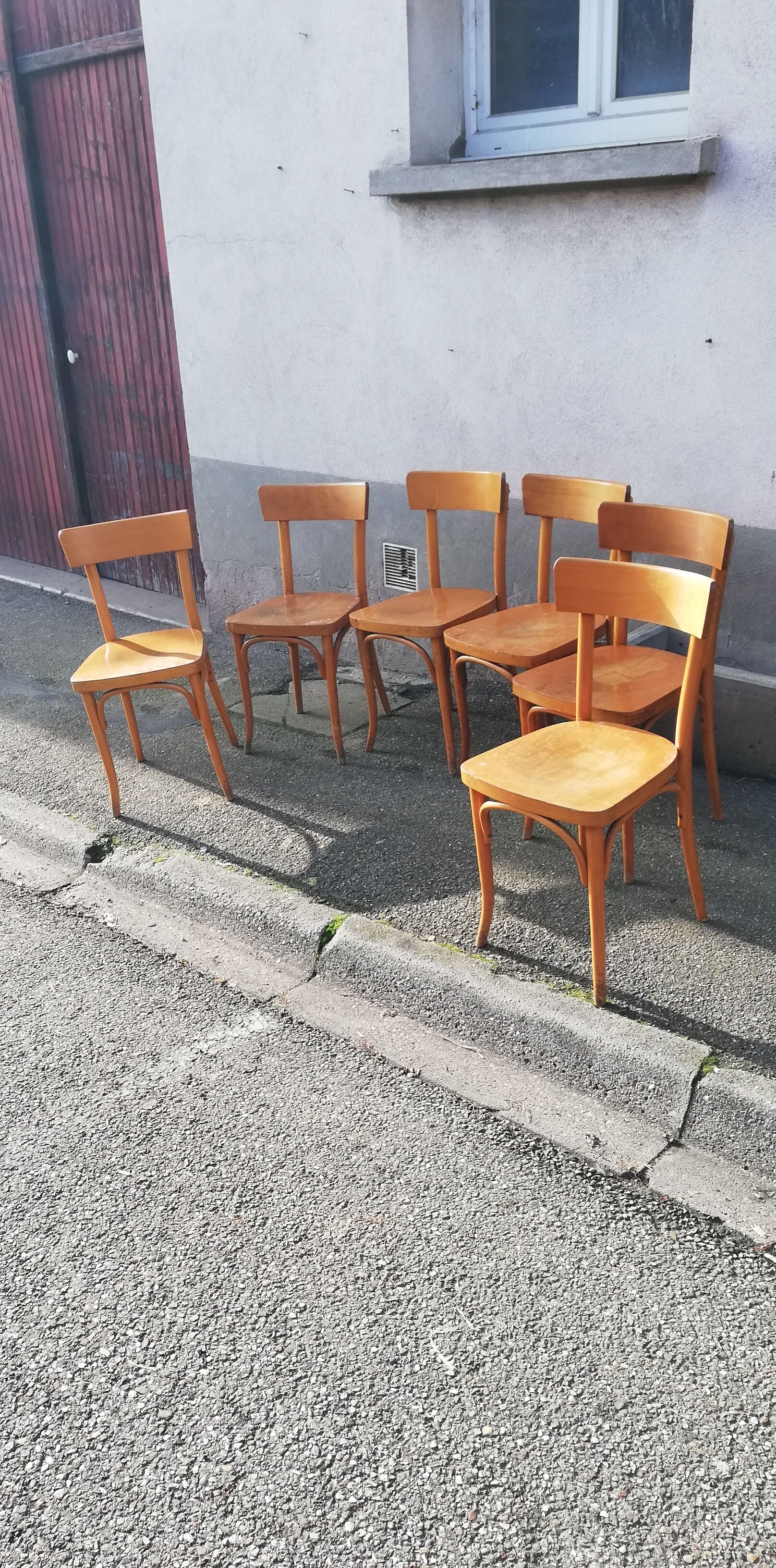 Set of 6 chairs bistrot Thonet