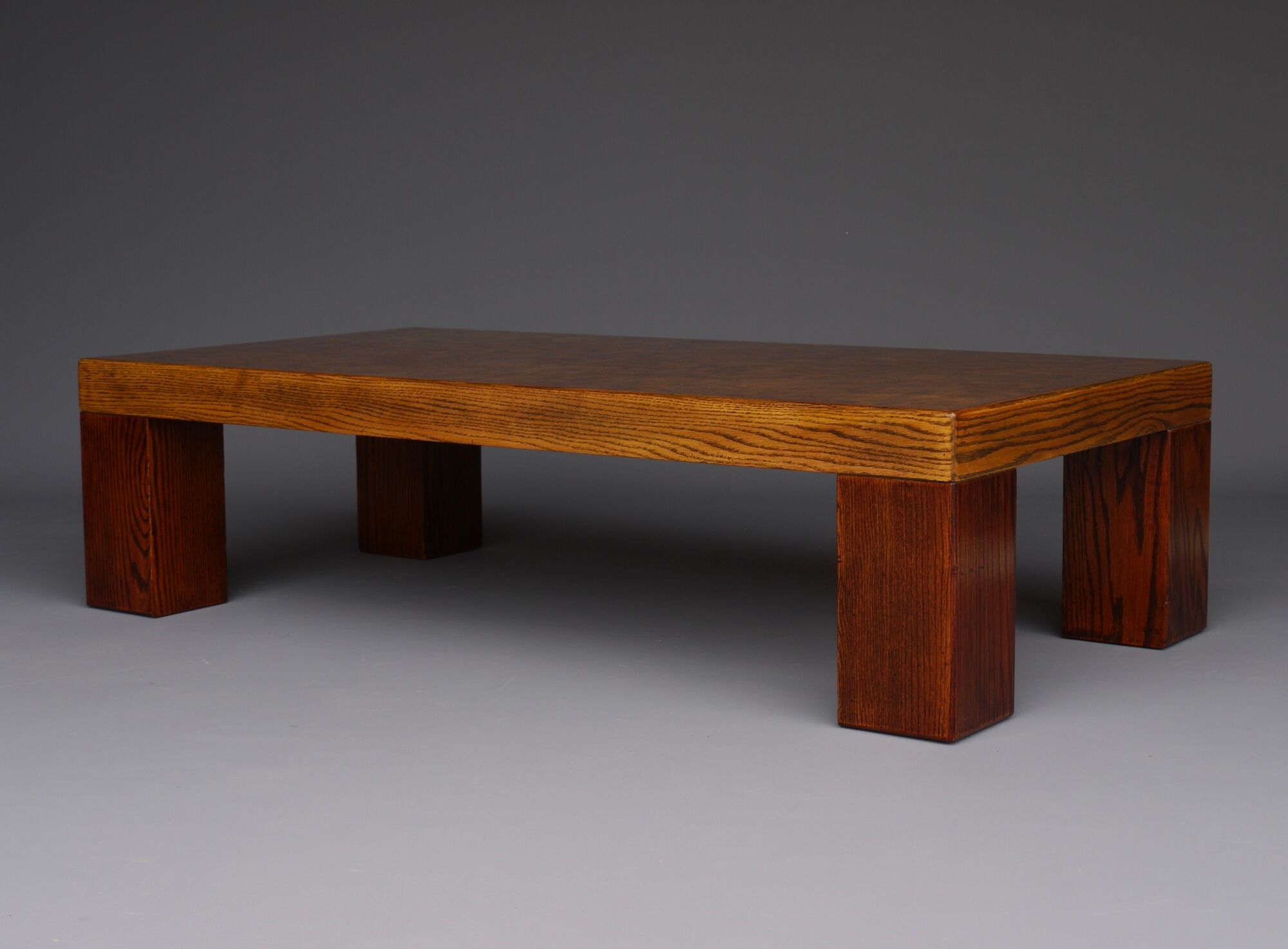 Brutalist Coffee Table by Rolf Middleboe & Gorm Lindum for Tranekaer, Denmark 1970s