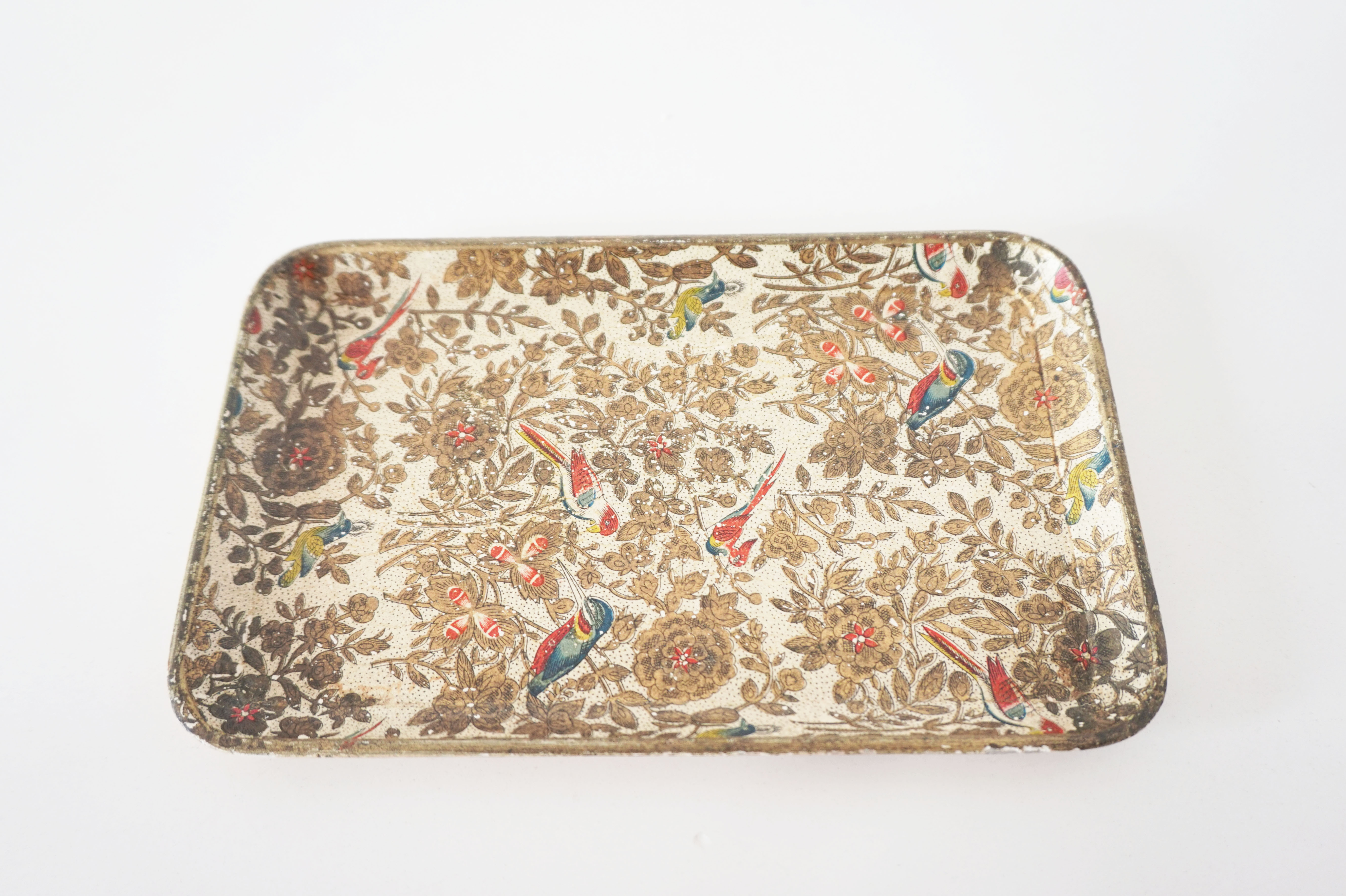 Japanese painted wood top