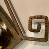 Art deco mirror 69x74cm