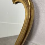 Gilded mirror carved wood, shell, classic style