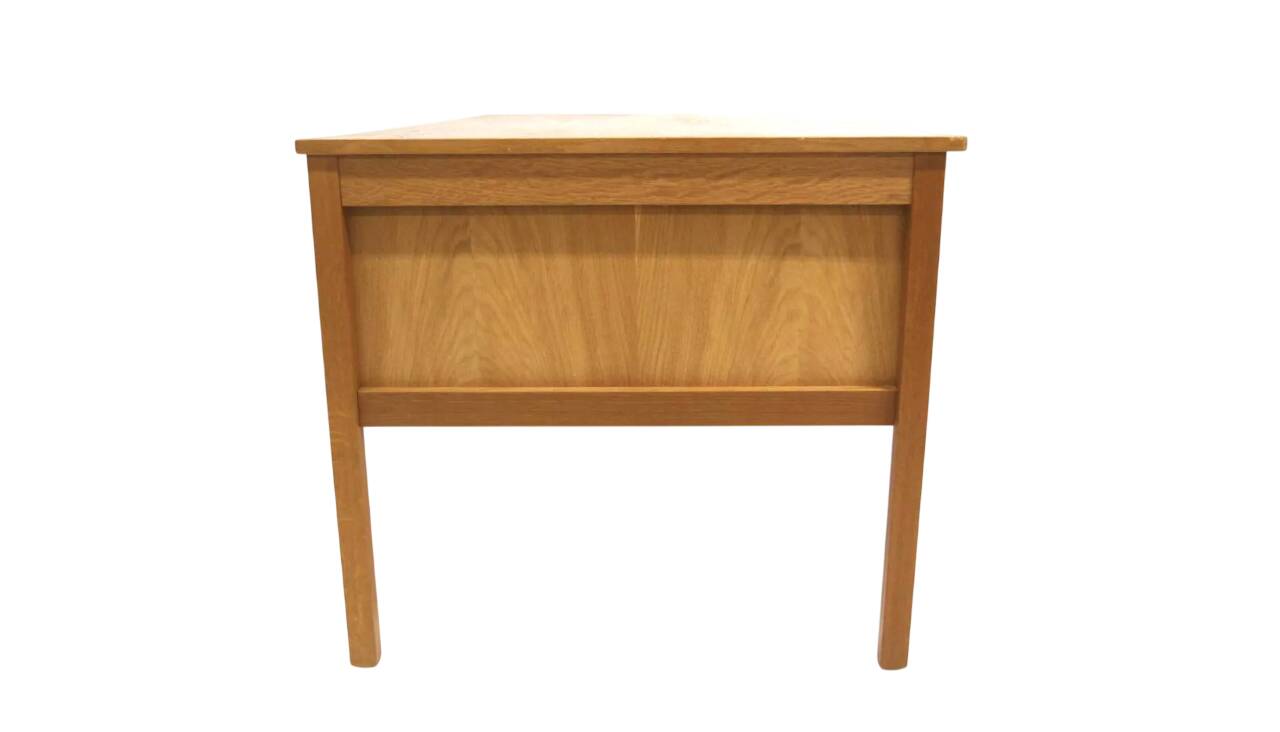 Scandinavian Double-Faced Oak Desk from the 1960s, Sweden