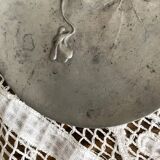 Art Nouveau ashtray in pewter signed L. Kann, foundry Siot-Decauville