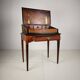 18th Century Indonesian Amboyna & Ebony Portable Writing Desk, custom stand