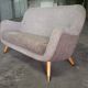 Sofa 2 places Egg 50s 60s