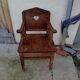 Seat throne oak
