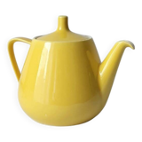 Théière vintage jaune Villeroy & Boch vaisselle rétro