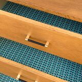 Vintage buffet compass feet 1950