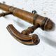 Art Deco Coat Rack in Turned Wood