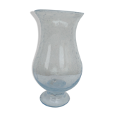 Vase photophore biot de couleur bleu