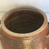 Glazed sandstone jar
