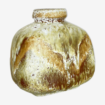 Pottery fat lava multi-color "814" vase made by ruscha, 1970s