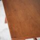 Table René Gabriel, table bois vintage, table à manger, table salon, table de repas, cuisine, 40's