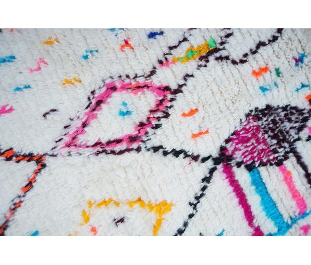 Colorful Berber carpet 147x101cm