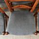 Set of 8 Scandinavian ladderback chairs, 1960s.