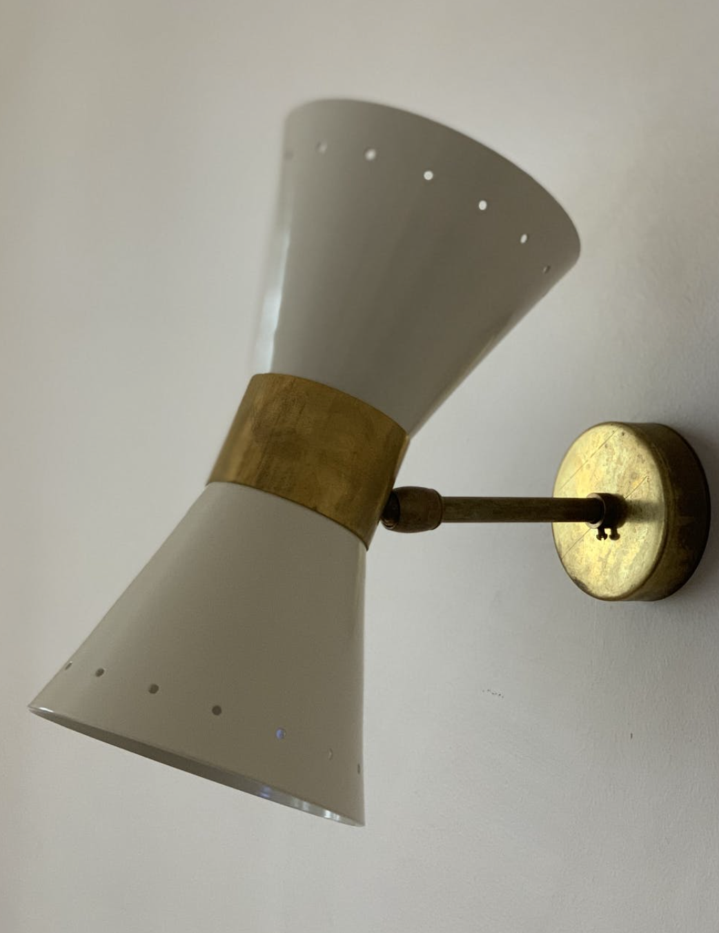 Pair of sconces de diabolo Italian