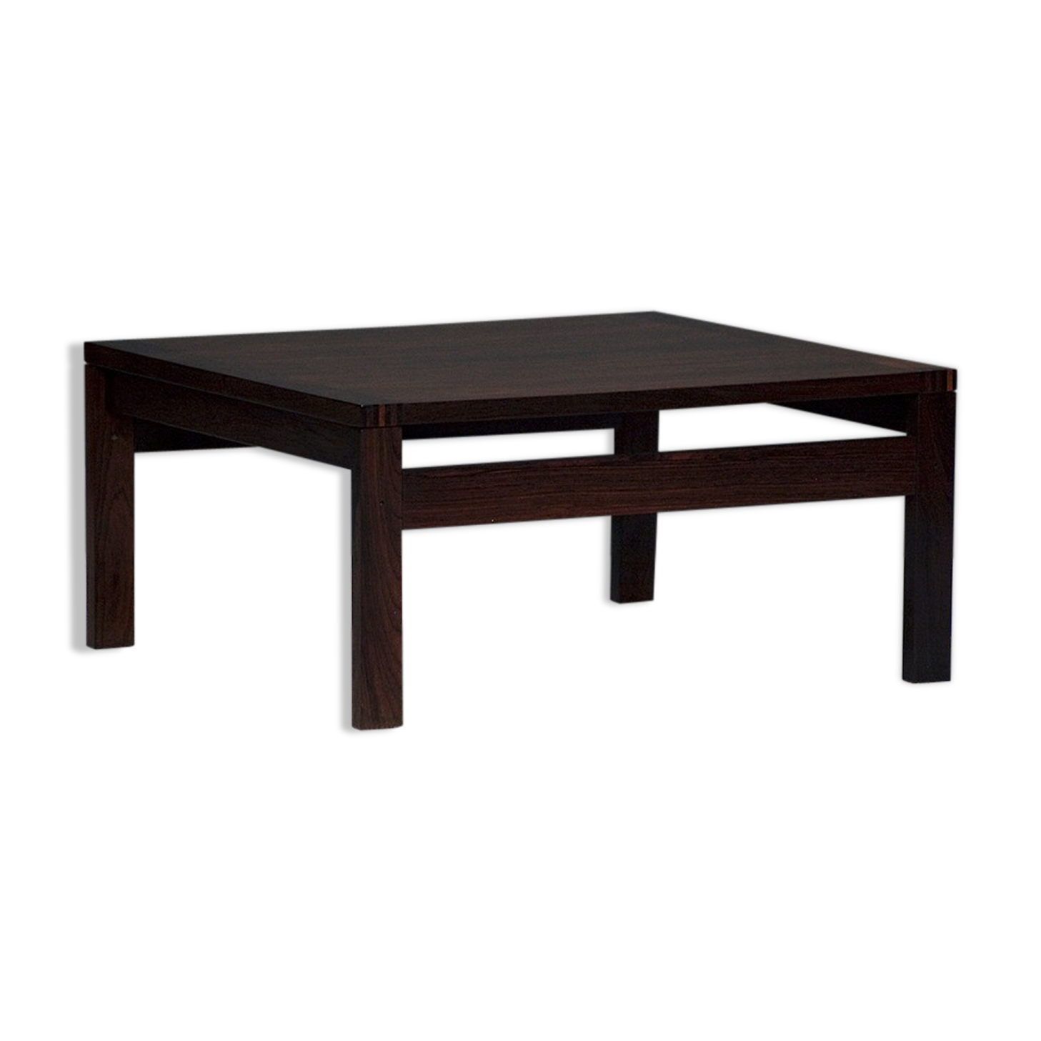 Rosewood coffee table by Ole Gjerlov-Knudsen and Torben Lind for France and Son