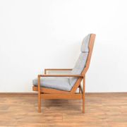 Mid-Century Danish Oak Armchair by Leif Alring for Madsen & Schubell, 1960s