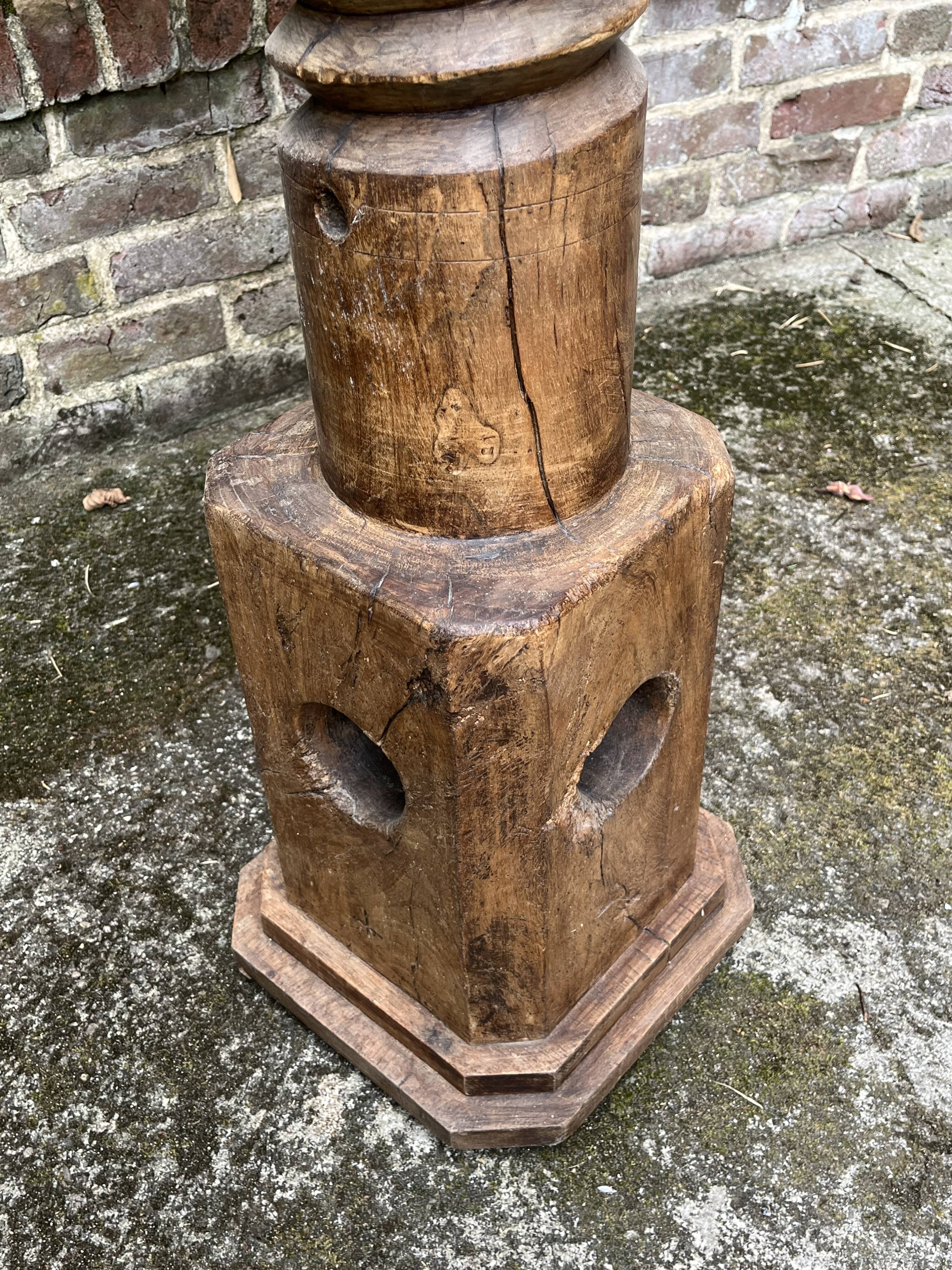 Worm column old press