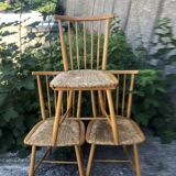 Chairs designed by Arno Lambrecht for WK Möbel, 1950s