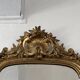 Antique mirror in wood and gilded stucco, Louis XV style, 19th century