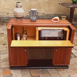 Art Deco Bar Furniture 1950 rosewood and mahogany