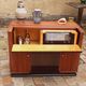 Art Deco Bar Furniture 1950 rosewood and mahogany