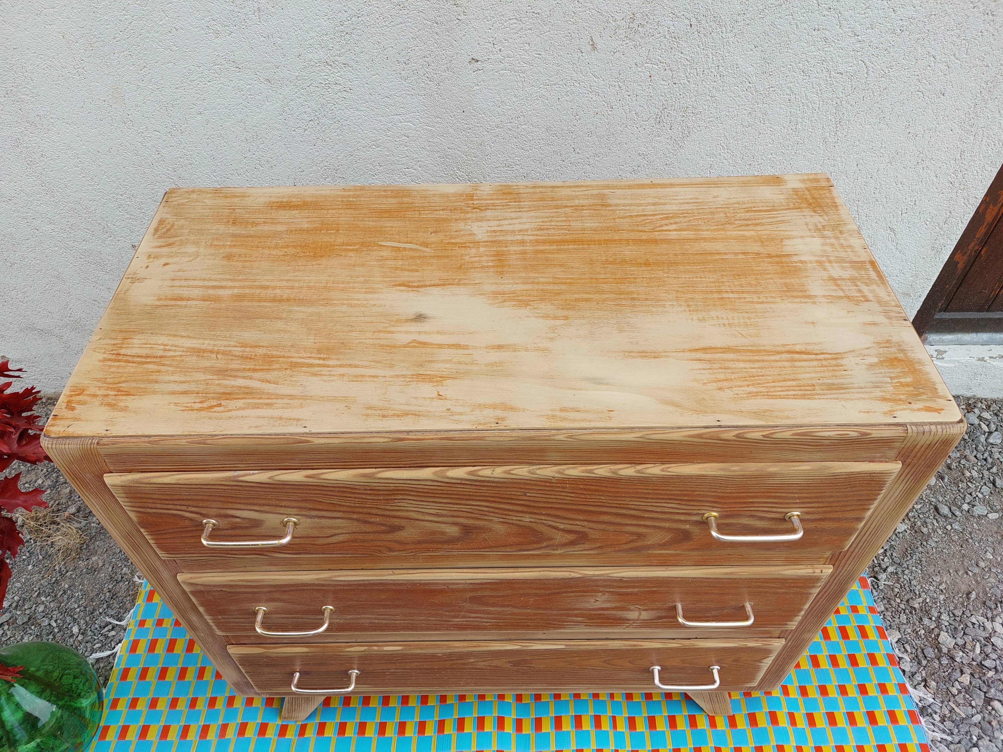 Sanded chest of drawers