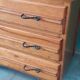 Oak veneer chest of drawers, 1950s