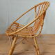 Fauteuil pour enfant en rotin