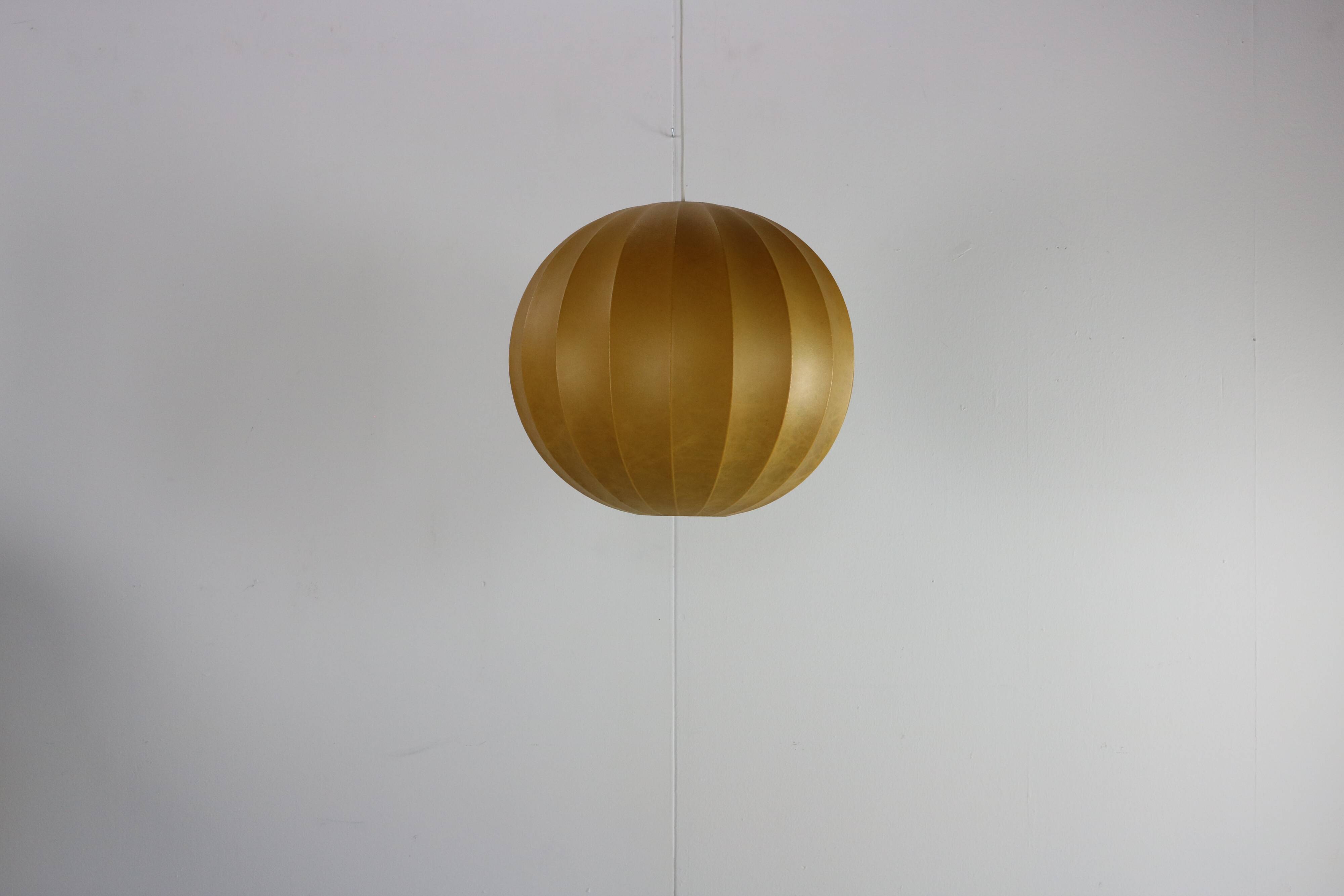Sixties cocoon pendant lighting by Goldkant Leuchten Germany