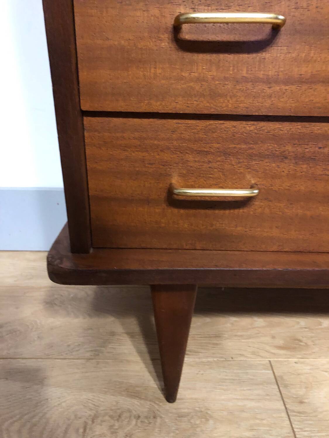 Vintage Scandinavian style chest of drawers