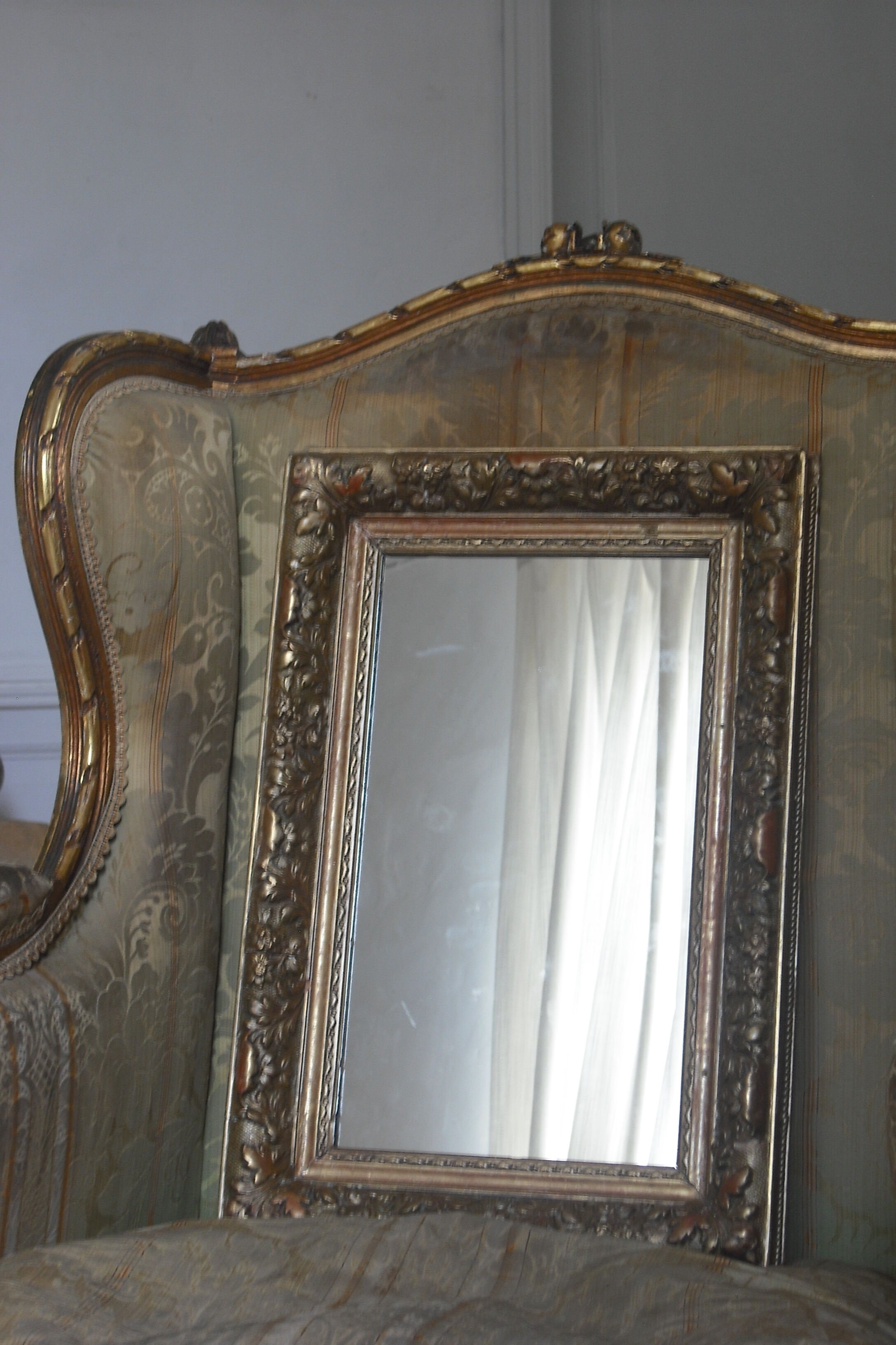 Mirror 52 x 35 cm - 19th