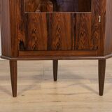 Mid-Century Rosewood Corner Cabinet, Denmark, 1960s