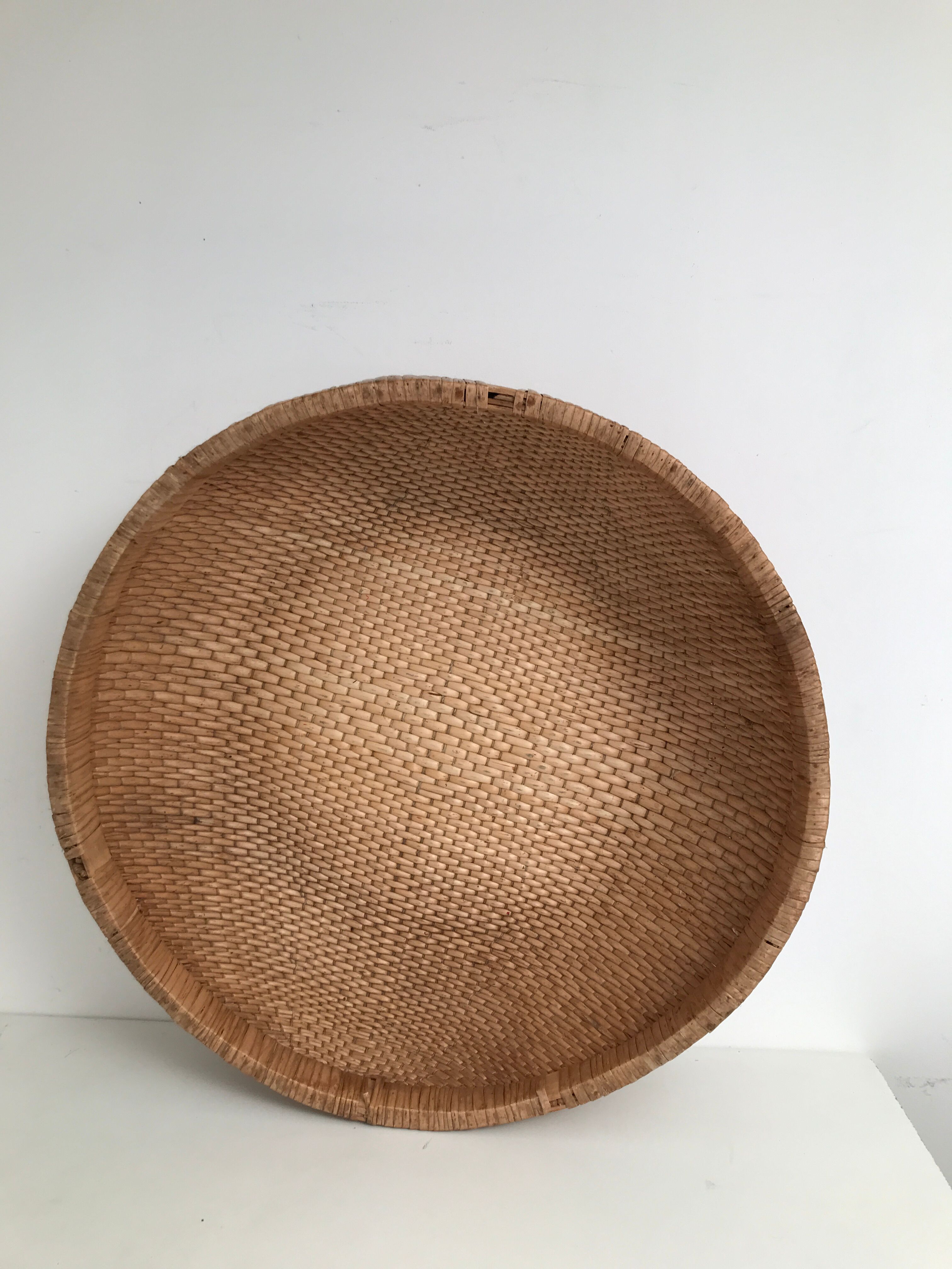Panier ovale vintage