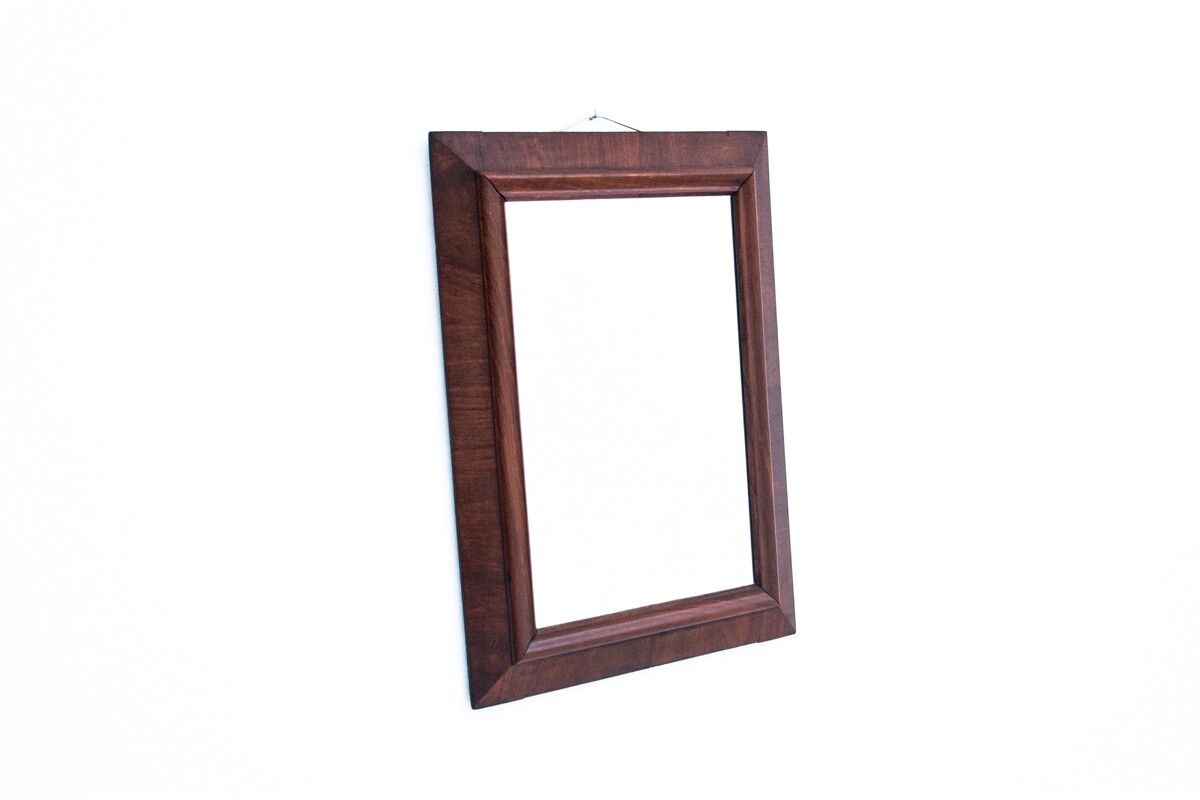 Mahogany mirror, Northern Europe, circa 1930