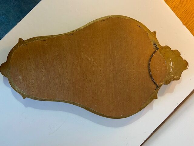 Rocaille mirror 29x51cm