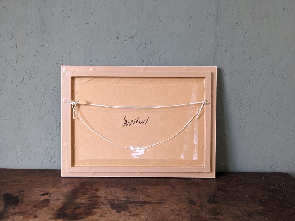 Contemporary "Urban Landscape" Abstract Landscape by British Artist Ian Mood, Framed Oil Painting