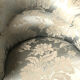 Toad chair and its pouf