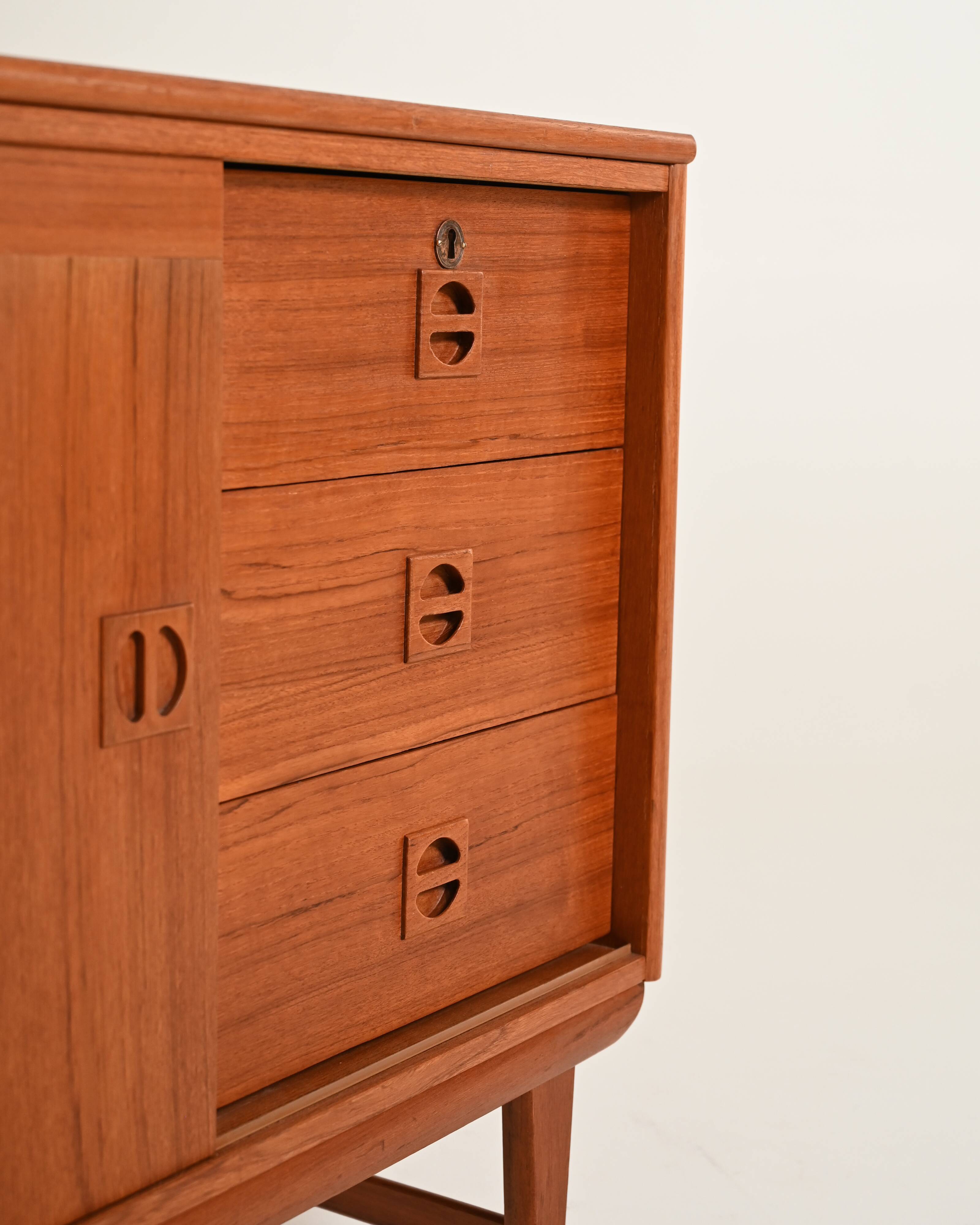 Teak cabinet by AB AJFA Möbelfabrik, 1960s