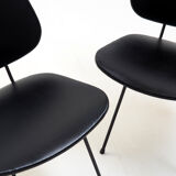 Set of chairs designed by W.H.Gispen for Kembo, 1950s, The Netherlands