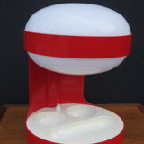 Lampe Joe Colombo KD29 rouge